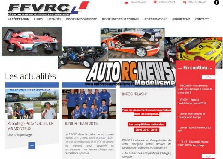 FFVRC - Fédération française de voitures radio commandées