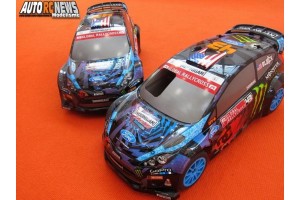 . HPI WR8 Nitro and Flux Ford Fiesta H.F.H.V