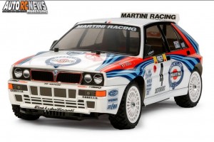 . Tamiya Lancia Delta Integrale (XV-01 châssis)