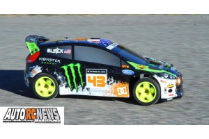 . HPI Ken Block Ford Fiesta H.F.H.V Painted Body