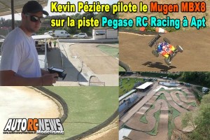 [Video] Kevin Pézière pilote le Mugen MBX8 au Pegase RC Racing Apt