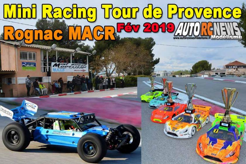 5ème manche du mini racing tour de provence à rognac au club macr le 24 février 2019.