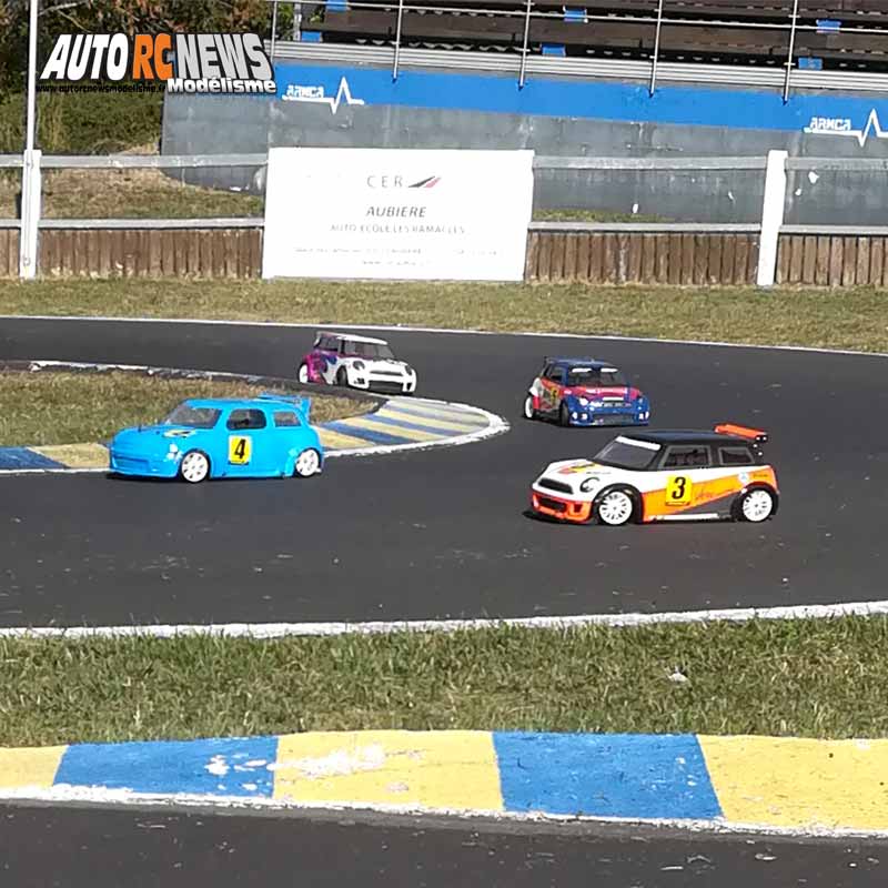 super finale du challenge piste 1/5 mcd xr5 et mini cooper t2m/fg à gergovie club armca.