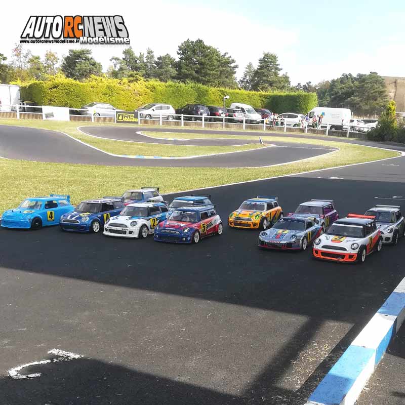 super finale du challenge piste 1/5 mcd xr5 et mini cooper t2m/fg à gergovie club armca.