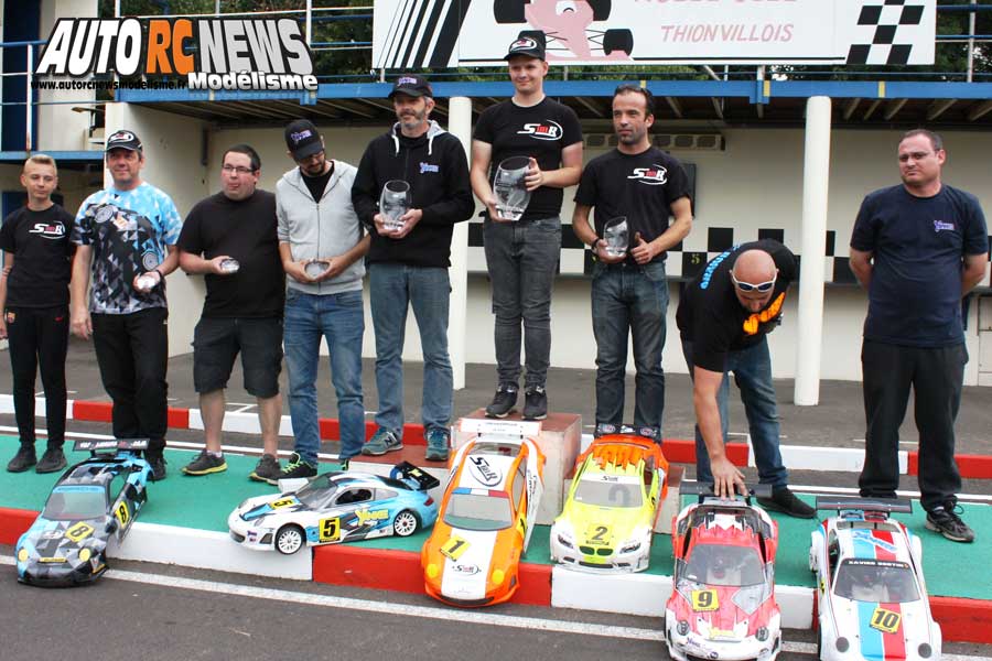 5ème cf piste 1/5 national, ff, f1 et mini cooper à Thionville club MCT les 25 et 26 août 2018.
