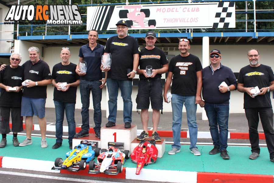 5ème cf piste 1/5 national, ff, f1 et mini cooper à Thionville club MCT les 25 et 26 août 2018.