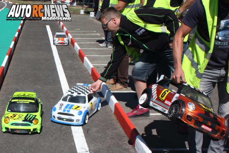 5ème cf piste 1/5 national, ff, f1 et mini cooper à Thionville club MCT les 25 et 26 août 2018.