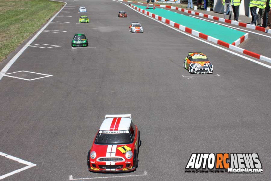 5ème cf piste 1/5 national, ff, f1 et mini cooper à Thionville club MCT les 25 et 26 août 2018.