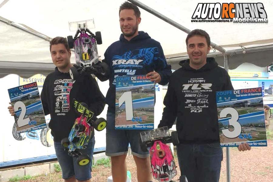 coupe de france tt 1/8 thermique noeux les mines carca les 25 et 26 août 2018.