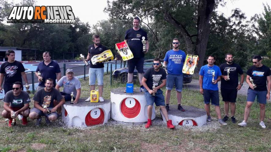 4ème cf piste 1/8ème 4 x 4 et national à angoulême club arca16 les 7 et 8 juillet 2018.