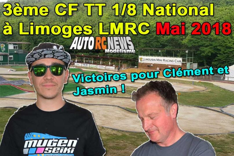 3ème cf national tt 1/8ème thermique à limoges au club lmrc les 26 et 27 mai 3018. 3ème cf national tt 1/8ème thermique à limoges au club lmrc les 26 et 27 mai 3018.