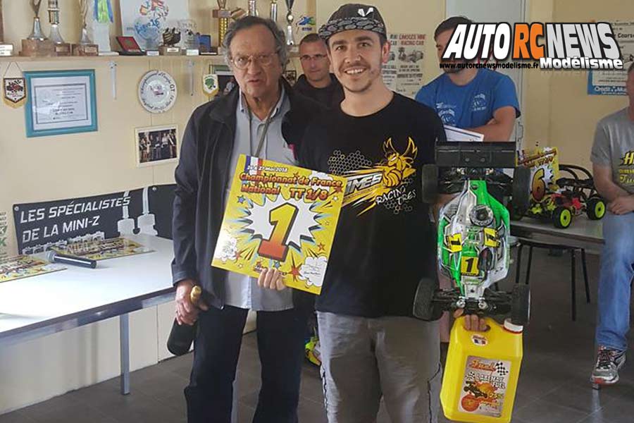 3ème cf national tt 1/8ème thermique à limoges au club lmrc les 26 et 27 mai 3018.