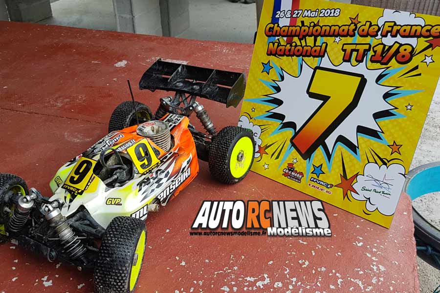 3ème cf national tt 1/8ème thermique à limoges au club lmrc les 26 et 27 mai 3018.