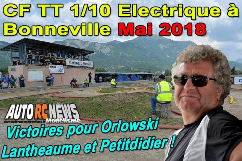 3ème cf tt 1/10 électrique à bonneville team maximome les 19 et 20 mai 2018.