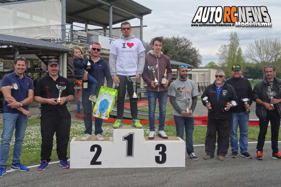 2ème cf piste 1/8ème classique et brushless à blagnac club tvrc les 14 et 15 avril 2018.