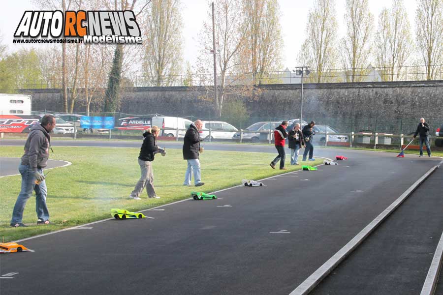 1ère cf piste 1/8 4 x 4 à ris orangis club mrte les 14 et 15 avril 2018.