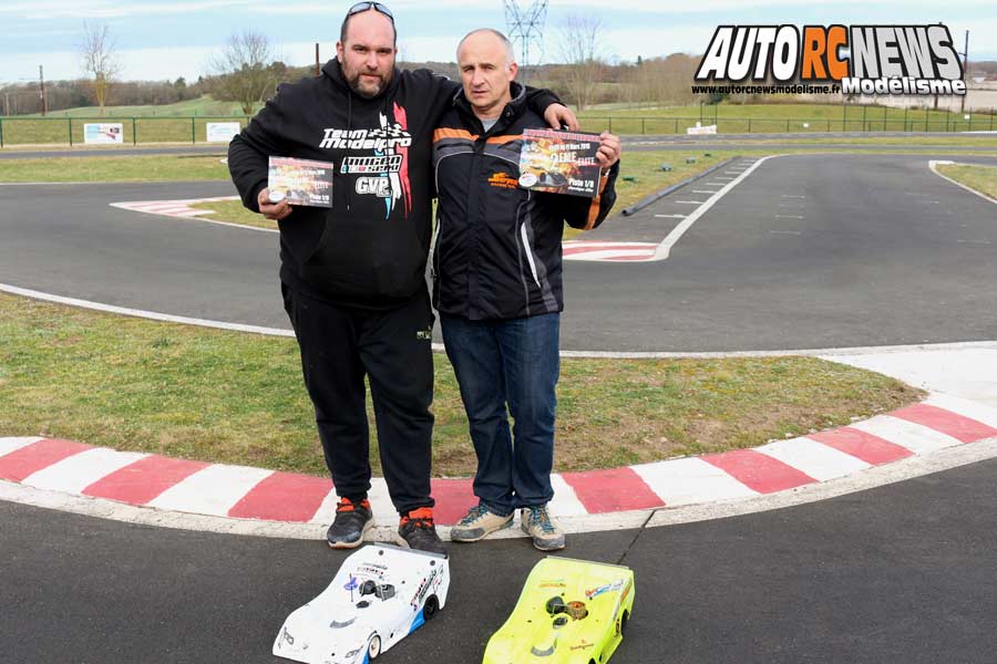 1ère cf piste 1/8ème classique et brushless à ingrandes club maci les 10 et 11 mars 2018.