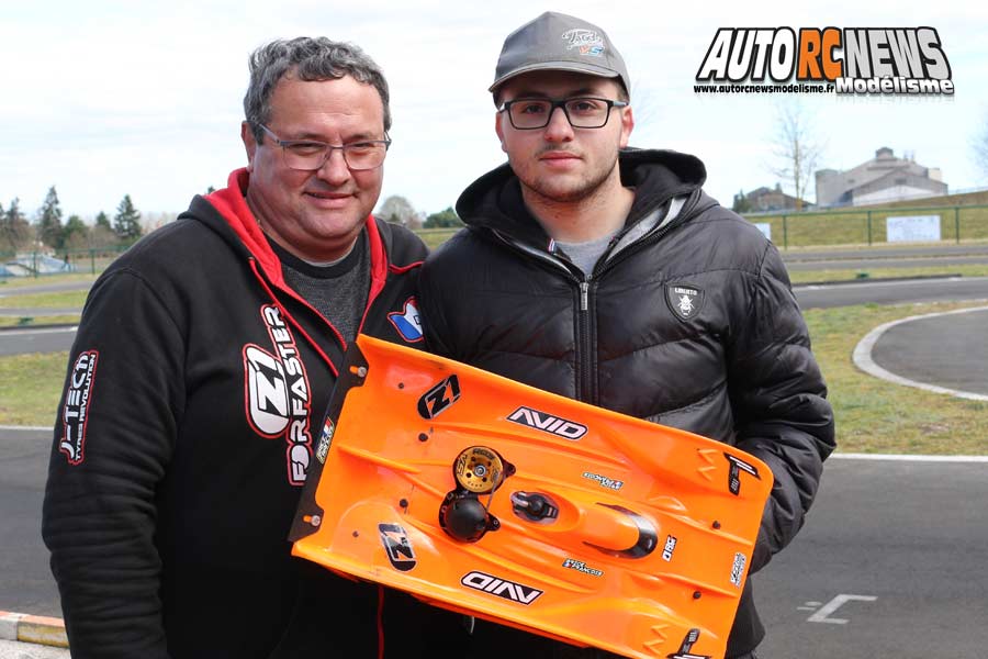 1ère cf piste 1/8ème classique et brushless à ingrandes club maci les 10 et 11 mars 2018.