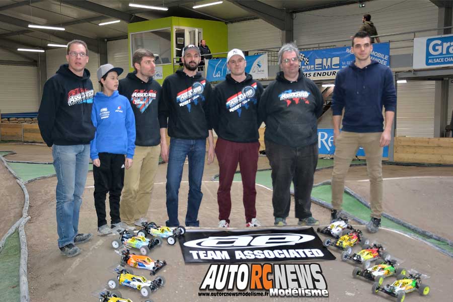 1ère cf tt 1/10 électrique à reims au club remc les 10 et 11 mars 2018.