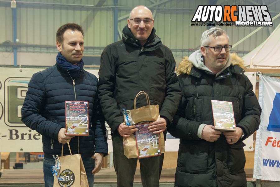 17ème grand prix de saint brieuc piste 1/8 thermique 4 x 4, classique et bls et piste 1/10 du 16 au 18 février 2018.
