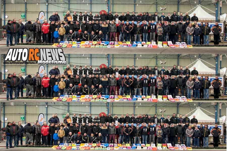 17ème grand prix de saint brieuc piste 1/8 thermique 4 x 4, classique et bls et piste 1/10 du 16 au 18 février 2018.
