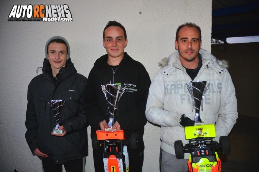 mini racing tour de provence à montpellier sur la piste amo, rallygame, db8sl et truck 1/10 brushless le 17 décembre 2017.
