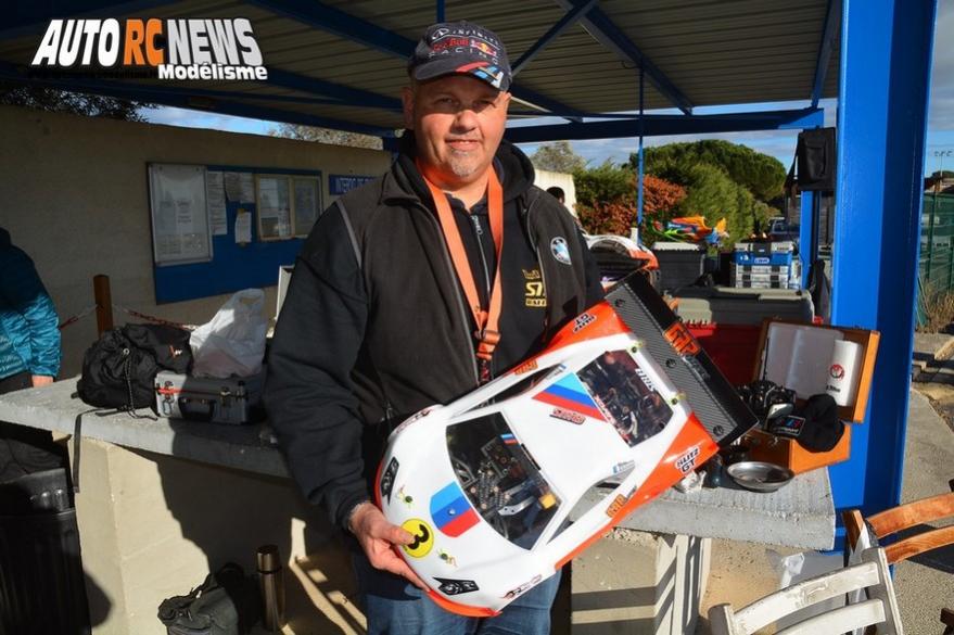 mini racing tour de provence à montpellier sur la piste amo, rallygame, db8sl et truck 1/10 brushless le 17 décembre 2017.