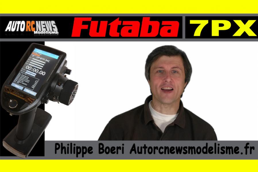 vidéo radio futaba 7px t-fhss super response pour voitures télécommandées.