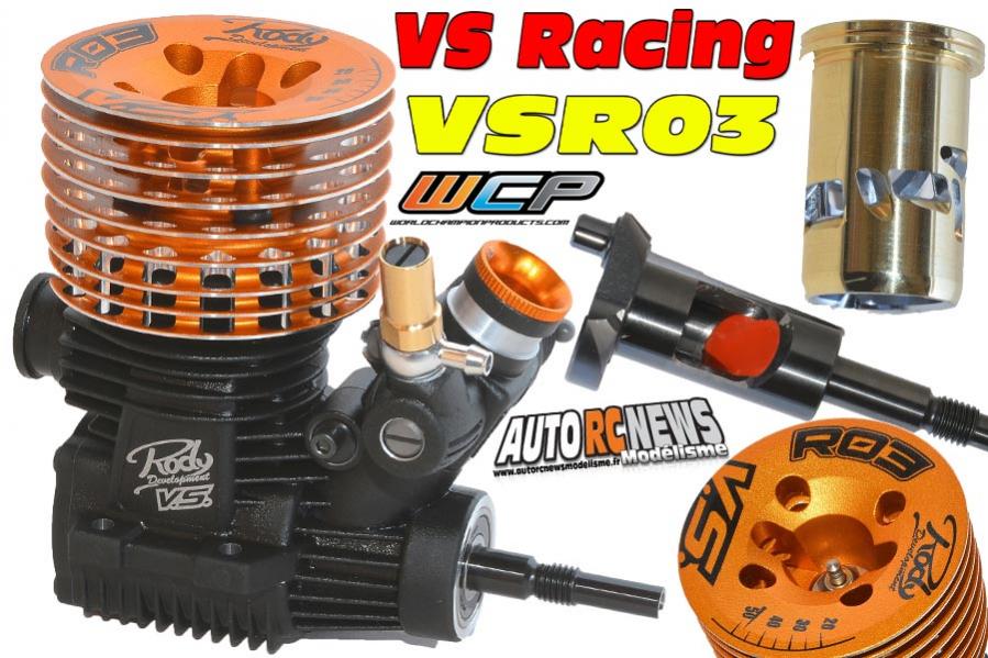 vidéo moteur thermique vs racing vsr03 on road nitro 3,5 cm3 par victosport, rody roem et world champion product.