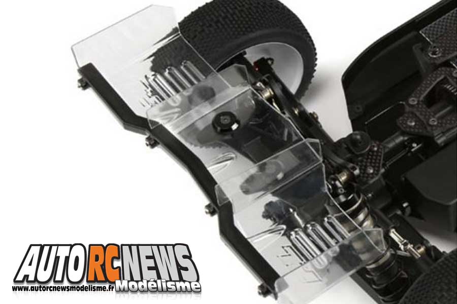 hb racing e817 1/8 brushless off road buggy réf : 204035 distribué par neidhart sa