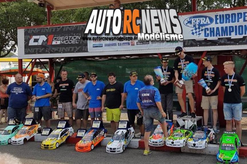 championnat d'europe piste 1/5 tc à bologne au collari raceway du 14 au 23 juillet 2016.