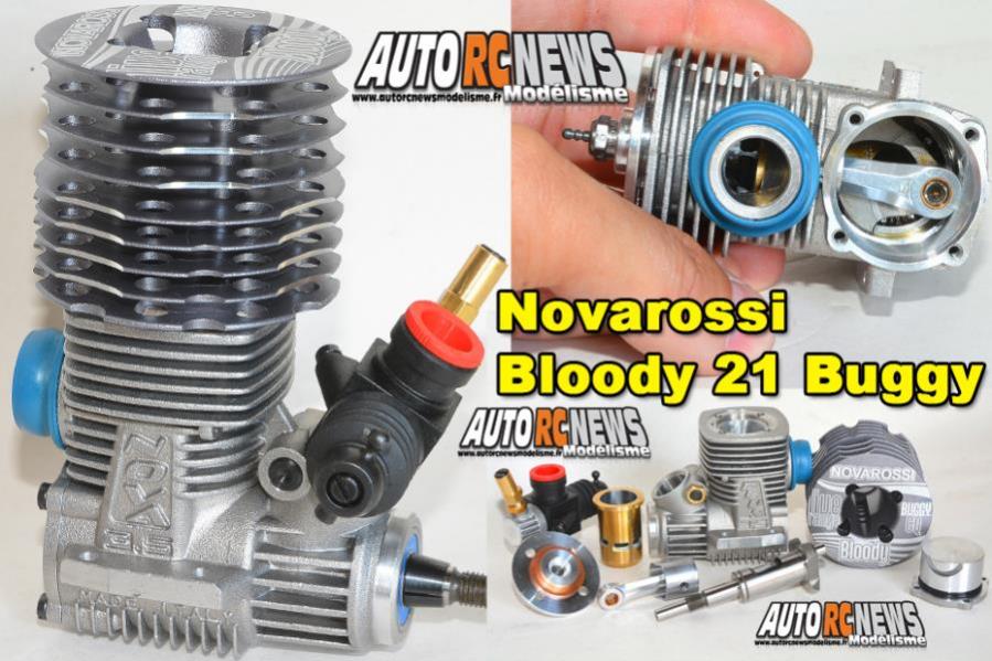 moteur novarossi bloody off road 21 buggy 3,5 cm3 réf : nvrbloody21 pour le rallygame et le tt distribué par asia racing team