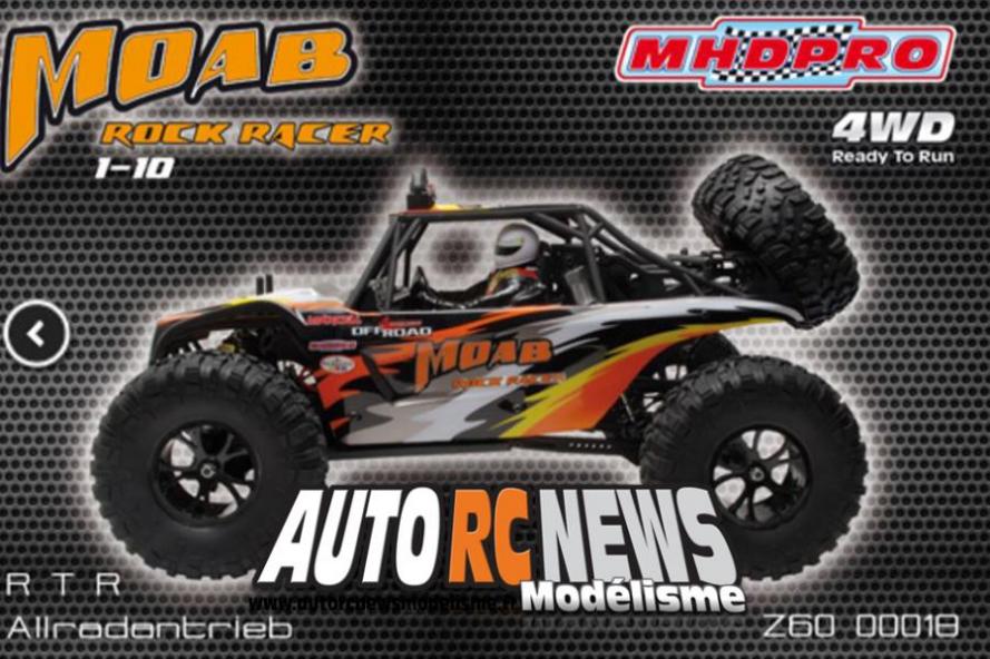 mhdpro moab rock racer 1/10 réf : Z6000018 distribué par scientific mhd