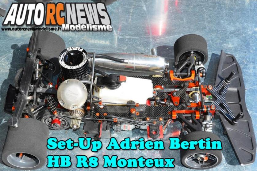 set up d'adrien bertin hb r8 qui remporte la 1ère cf piste 1/8 elite 2016 à monteux set up d'adrien bertin hb r8 qui remporte la 1ère cf piste 1/8 elite 2016 à monteux