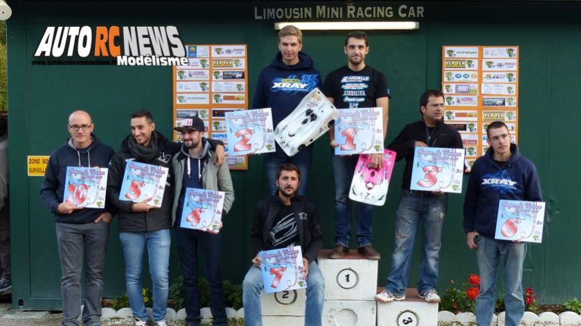 reportage coupe de france piste 1/8 4 x 4 et classique à limoges club lmrc les 10 et 11 octobre 2015.
