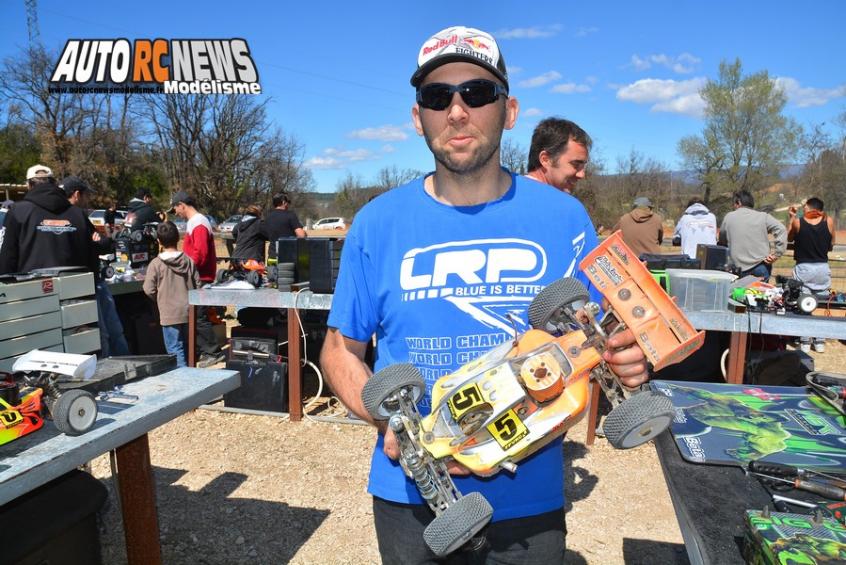course open promo brushless tt 1/8ème thermique à apt au club pegase rc racing le dimanche 5 avril 2015.