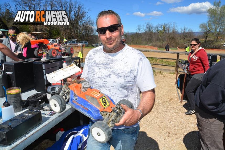 course open promo brushless tt 1/8ème thermique à apt au club pegase rc racing le dimanche 5 avril 2015.