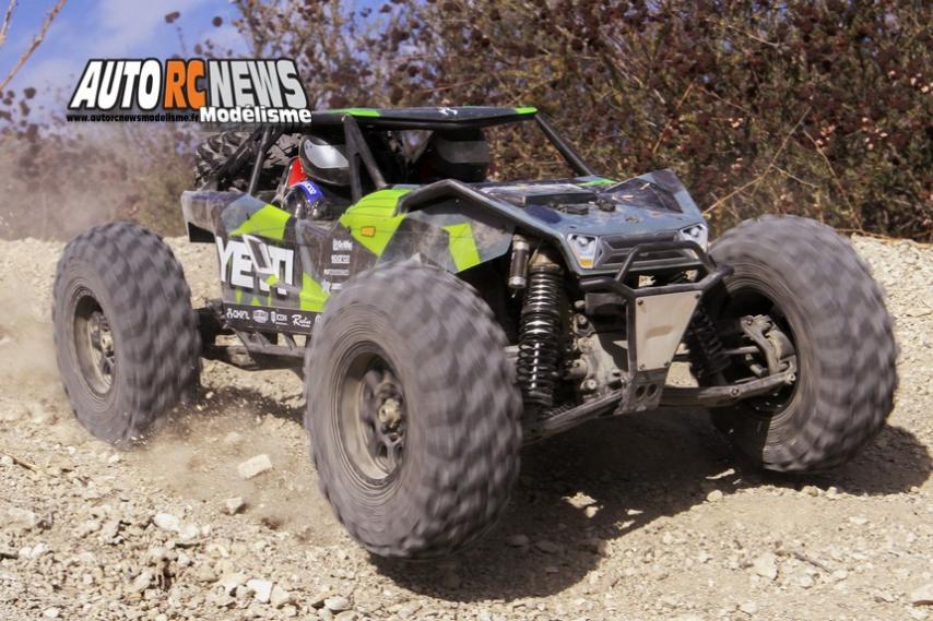 axial yeti xl 1/8th scale electric 4wd kit réf : ax90038