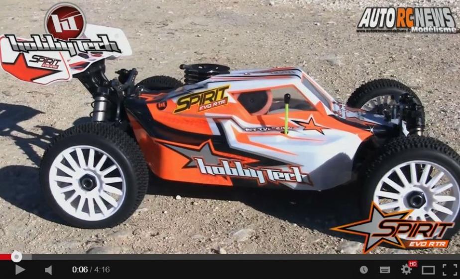 video hobbytech spirit evo rtr réf : 1.spirit.evo1 video hobbytech spirit evo rtr réf : 1.spirit.evo1
