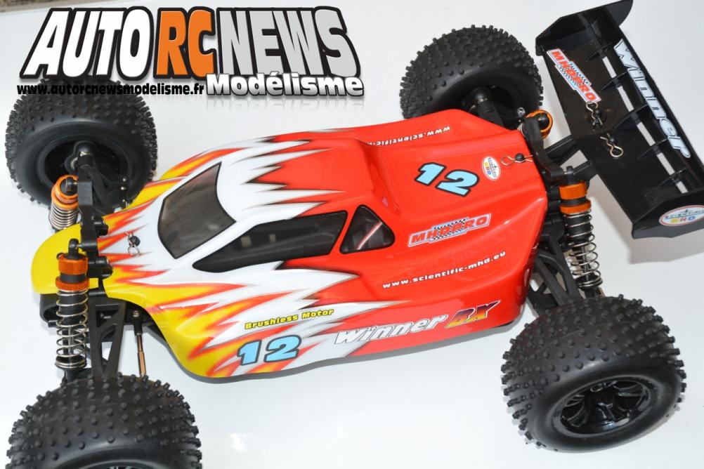 winner bx tt 1/10 brushless super size 4 x 4 électique signé mhdpro