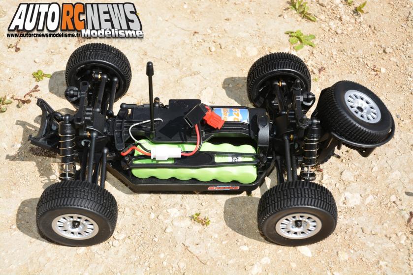 #z6000025 MHDPro texas. voiture radiocommandée tout terrain à l'échelle 1/18ème équipée d'un moteur 370 à charbons.