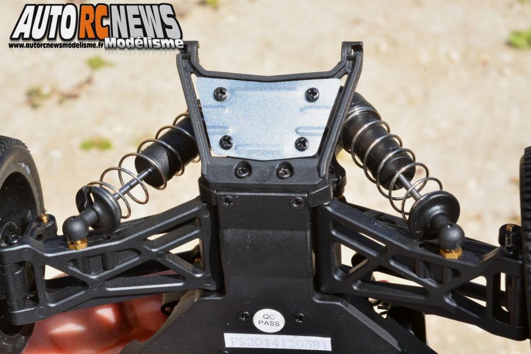 #z6000025 MHDPro texas. voiture radiocommandée tout terrain à l'échelle 1/18ème équipée d'un moteur 370 à charbons.