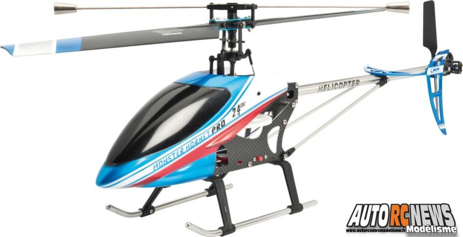 hélico LRP Monster Hornet Pro 540mm à lame simple réf220307 hélico LRP Monster Hornet Pro 540mm à lame simple réf220307