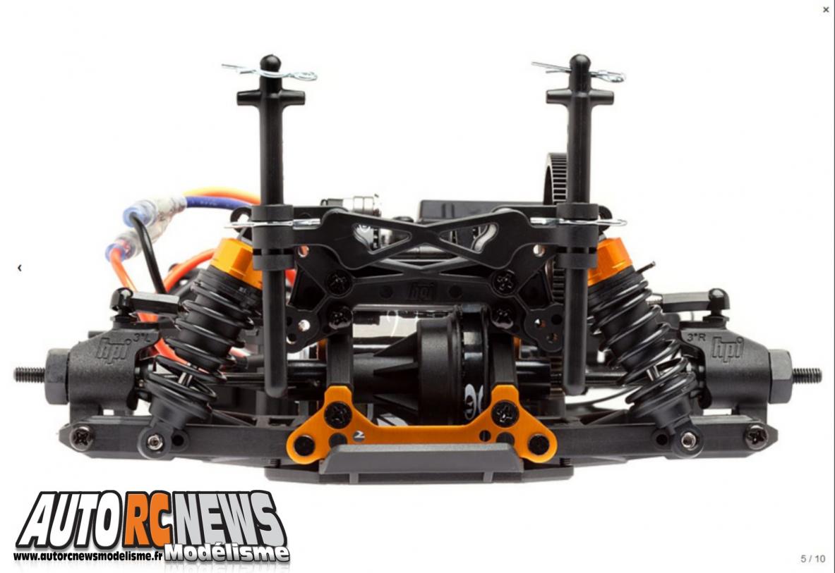 HPI Sprint 2 Drift Nissan 350Z, référence 106154. voiture radiocommandée électrique de marque hpi. modélisme auto R/C.