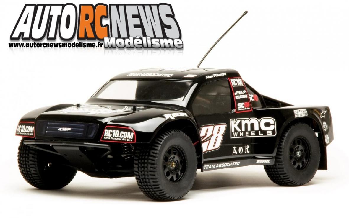 Asso SC10 RTR Pro Comp . nouvelle version pré assemblée référence 7028. voiture radiocommandée à l'échelle 1/10ème propulsée par un moteur Reedy 17 tours. modélisme auto r/c.
