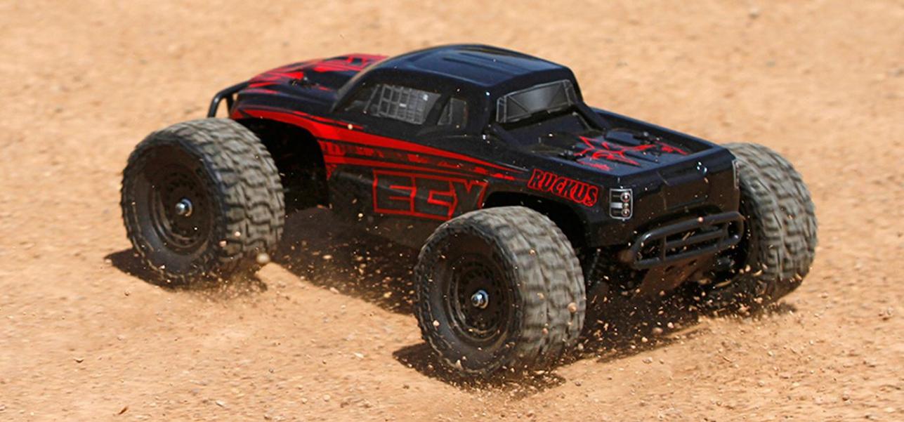 ECX Ruckus 1/18 MTr.#ECX01000Uk. voiture radiocommandée électrique pour le modélisme auto r/c.