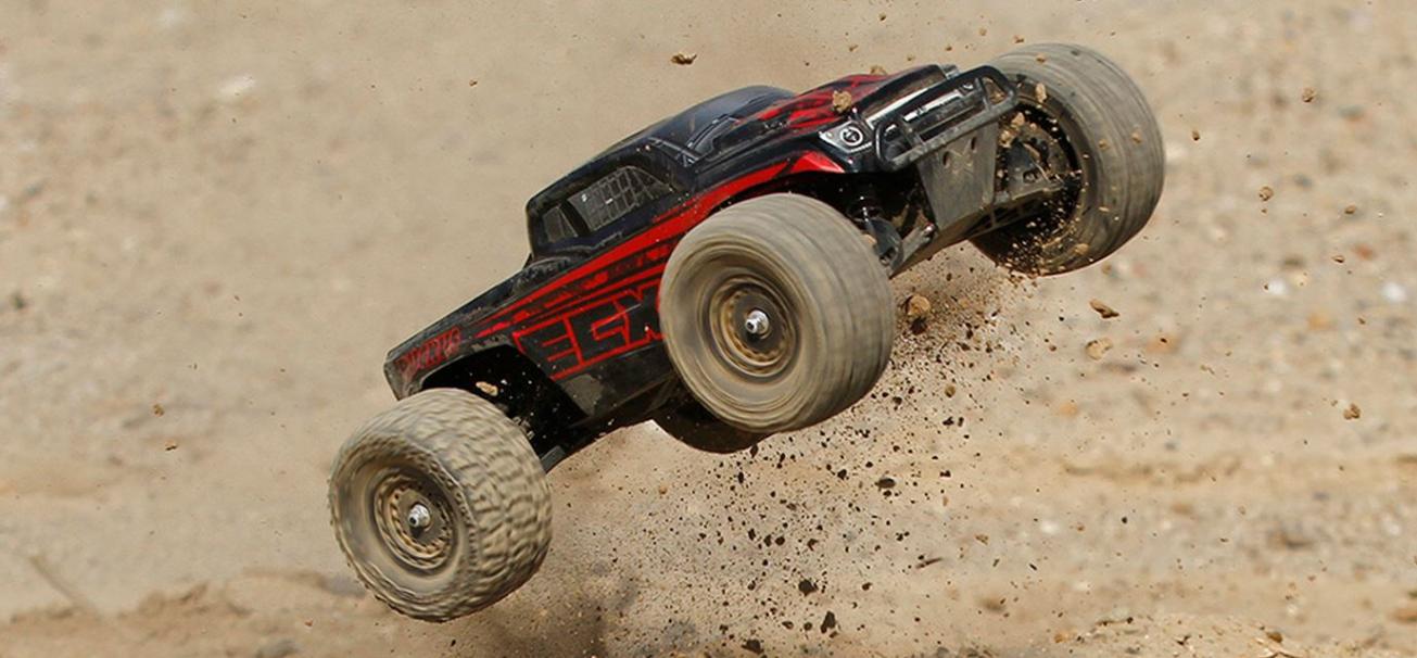 ECX Ruckus 1/18 MTr.#ECX01000Uk. voiture radiocommandée électrique pour le modélisme auto r/c.