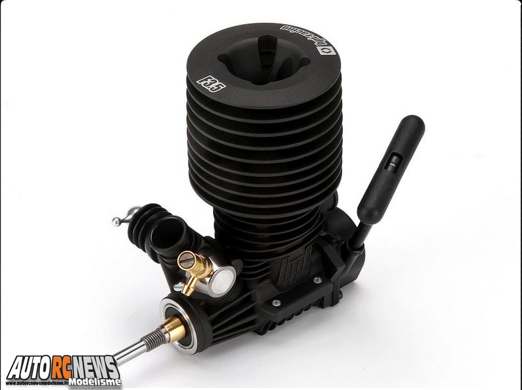 HPI Nitro Star F3.5 V2. nouveau moteur hpi nitro star F3.5 V2 pour les voitures radiocommandées thermiques TT à l'échelle 1/8ème. modélisme auto. réf : 111600