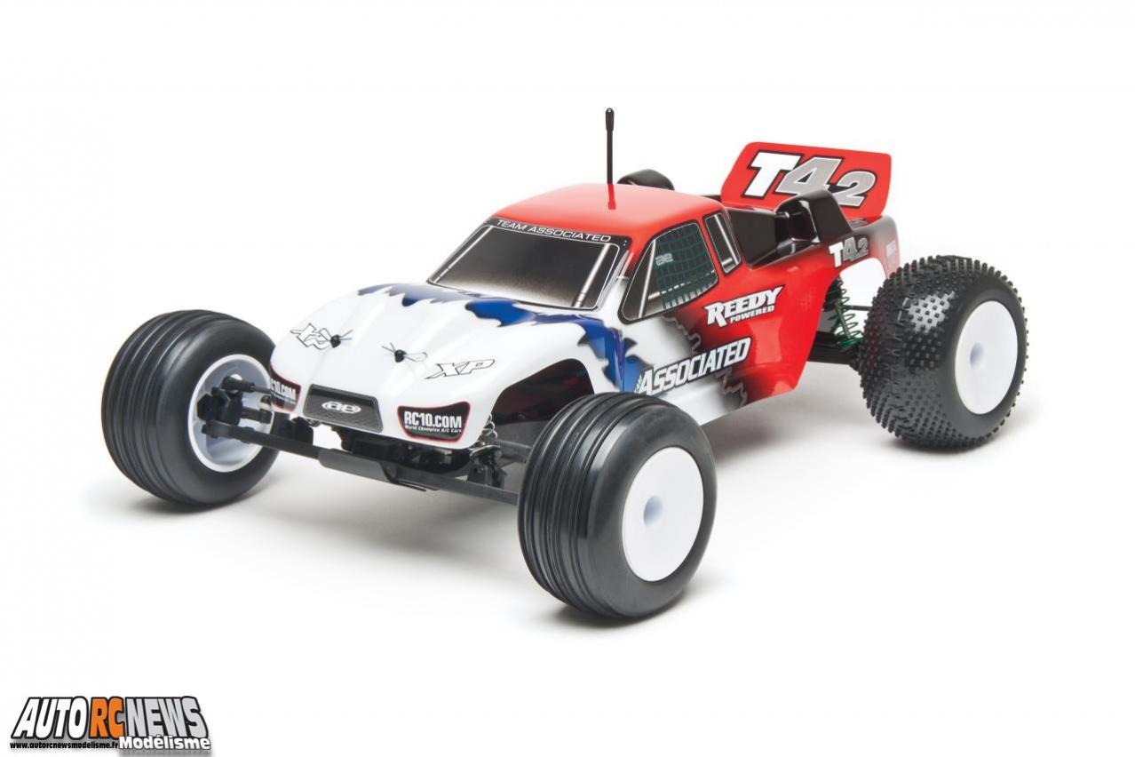 Associated T4.2RS RTR nouvel associated truck 1/10ème électrique 4 x 2 pour le modélisme auto radiocommandé.