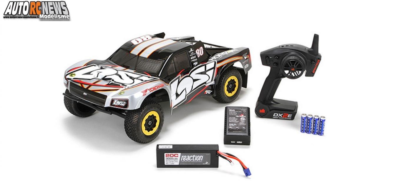 losi 10th xxx sct 2wd brushless rtr réf : los030021
